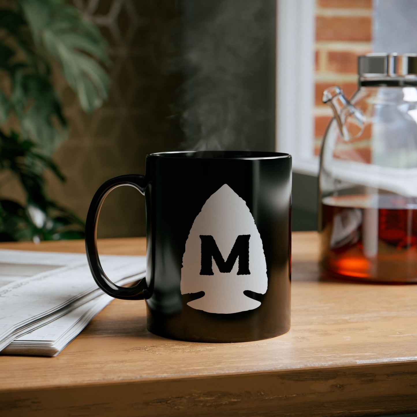 Momentum Coffee Co. Black Mug — Veteran-Owned 11oz/15oz Ceramic Coffee Cup